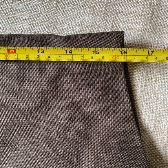 Chaps Mens Brown Black Blend Wool Business Formal Blazer- Sz-48R - Picture 15 of 16